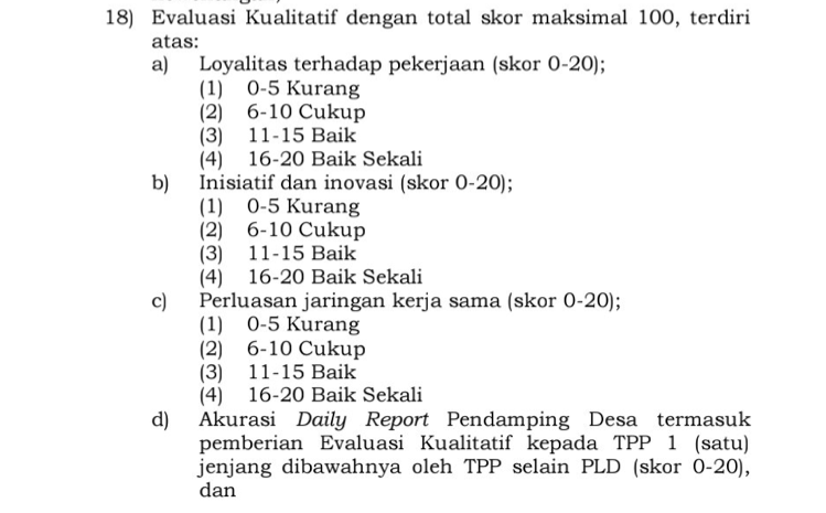 Evkin Pendamping Desa Updesa