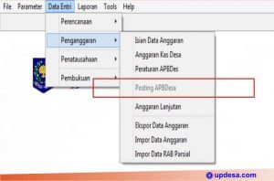 error posting apbdes