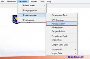 pencairan_spp_siskeudes pencairan spp siskeudes