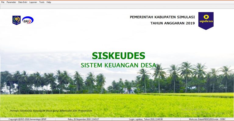 Download Aplikasi Siskeudes 2019 V2.0 R2.0.0 ( Terbaru ) - Updesa