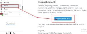 spam email