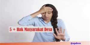 hak masyarakat desa