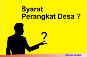 syarat menjadi perangkat desa