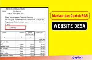 manfaat website desa