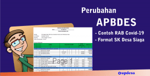 perubahan apbdes