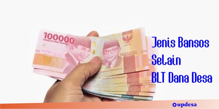 jenis bansos covid