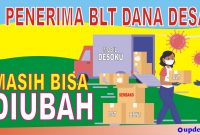 penerima blt dana desa masih bisa diubah