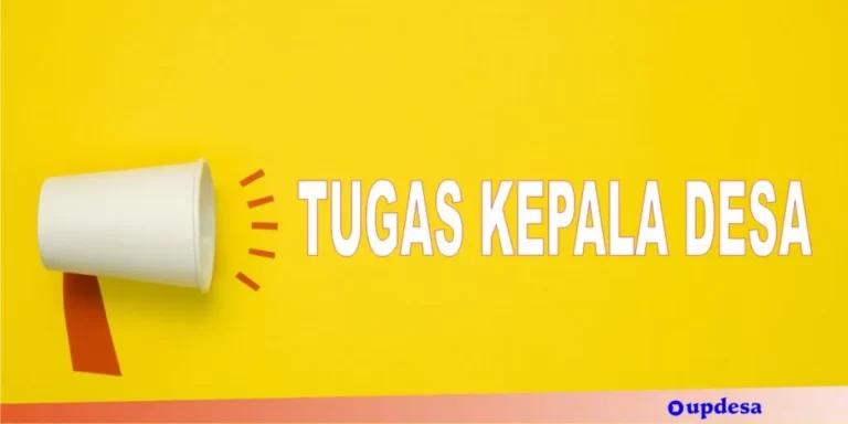 tugas kepala desa