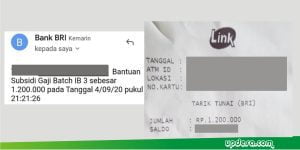 BLT Subsidi Gaji atau upah