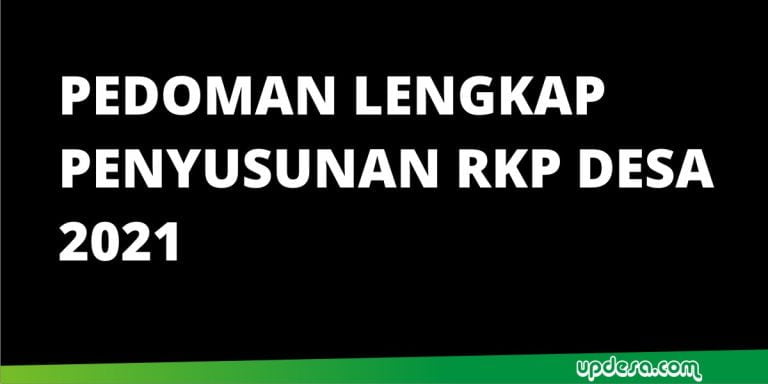 Pedoman Penyusunan RKP Desa