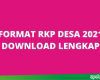 format rkp desa 2021