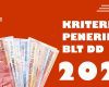 Kriteria penerima BLT DD Tahun 2021