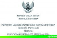 Permendagri Nomor 73 Tahun 2020