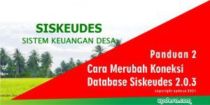 Koneksi Database Siskeudes 2.0.3