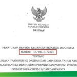 Permenkeu Nomor 17/PMK.07 Tahun 2021