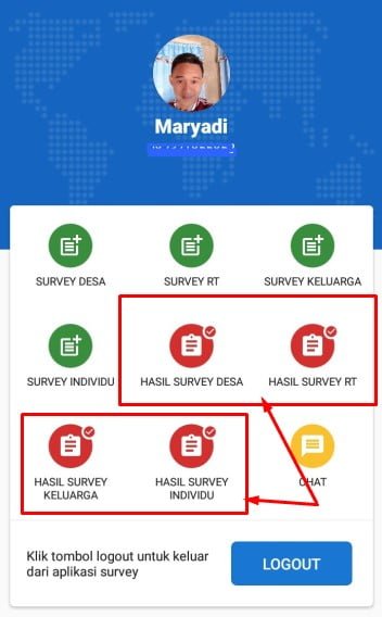 hasil Aplikasi SDGs Desa