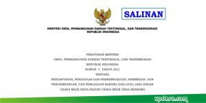 Permendesa PDTT No 3/2021