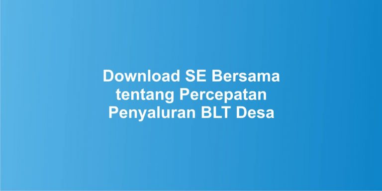 SE Bersama Nomor 8/PK/2021 dan Nomor 02/PDP/2021