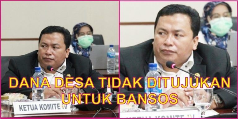 Dana Desa Seharusnya Tidak Ditujukan Untuk Keperluan Bantuan Sosial