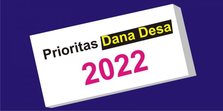 prioritas dana desa 2022