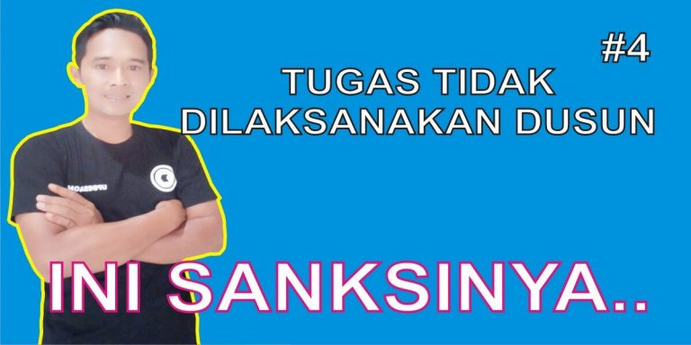 Kepala Dusun Tidak Melaksanakan Tugas
