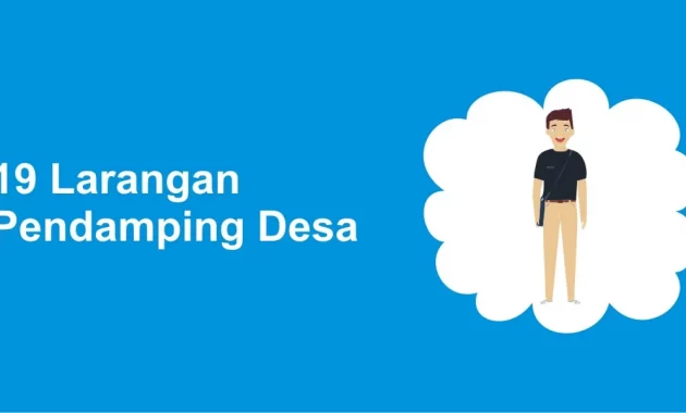 larangan pendamping desa