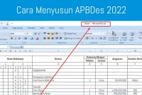 cara menyusun apbdes cara menyusun apbdes