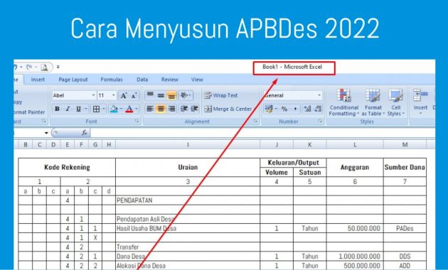 cara menyusun apbdes cara menyusun apbdes