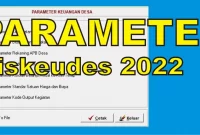 Parameter Siskeudes 2022
