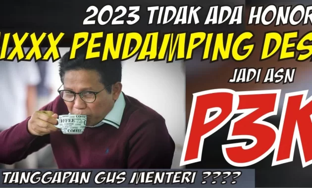 pendamping desa jadi asn p3k