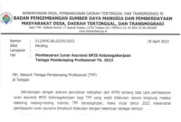 Iuran BPJS Ketenagakerjaan Pendamping Desa