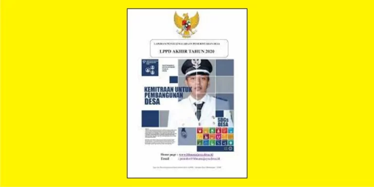 Laporan Pertanggungjawaban Kepala Desa Akhir Tahun