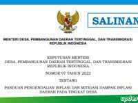 Kepmendesa PDTT Nomor 97 Tahun 2022