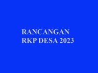Rancangan RKP Desa 2023