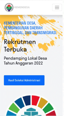 Pengumuman Seleksi Administrasi Rekrutmen PLD 2022