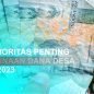 Prioritas Dana Desa 2023