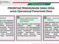 3% dana operasional pemerintah desa