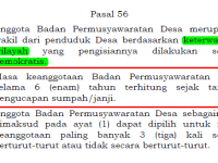 Masa jabatan BPD adalah