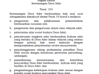 kewenangan desa adat