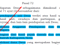 7 sumber pendapatan desa