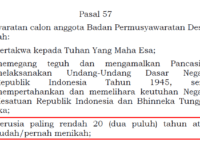 Berapa Usia Anggota BPD