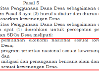 Contoh Kegiatan Prioritas Dana Desa 2023