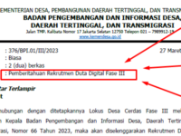 Rekrutmen Duta Digital 2023