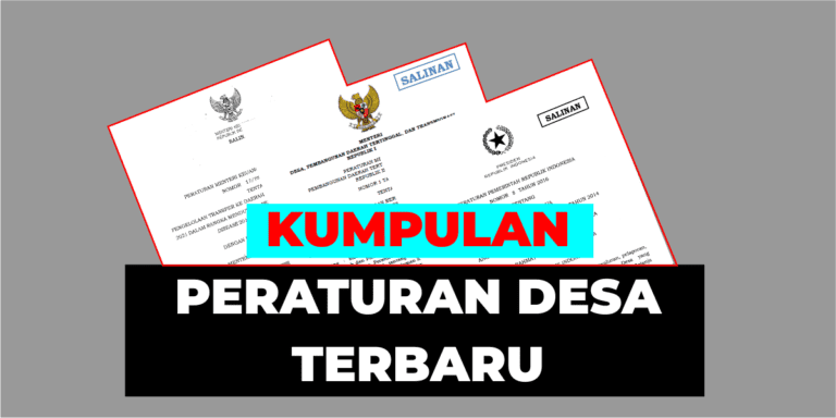 Kumpulan Peraturan Desa