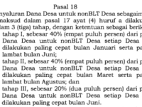 Dana Desa Kapan Cair 2023