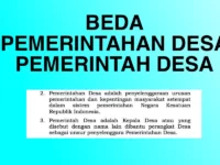 Beda Pemerintahan desa dan pemerintah-desa