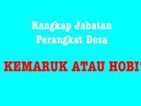 Double Job Perangkat Desa