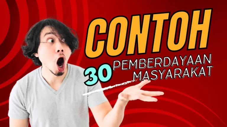 Contoh Kegiatan Pemberdayaan Masyarakat Desa