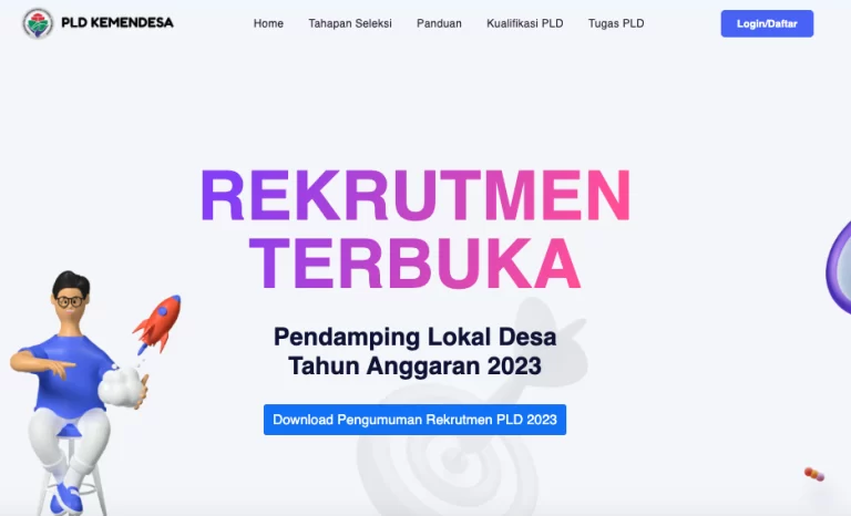 Rekrutmen PLD 2023