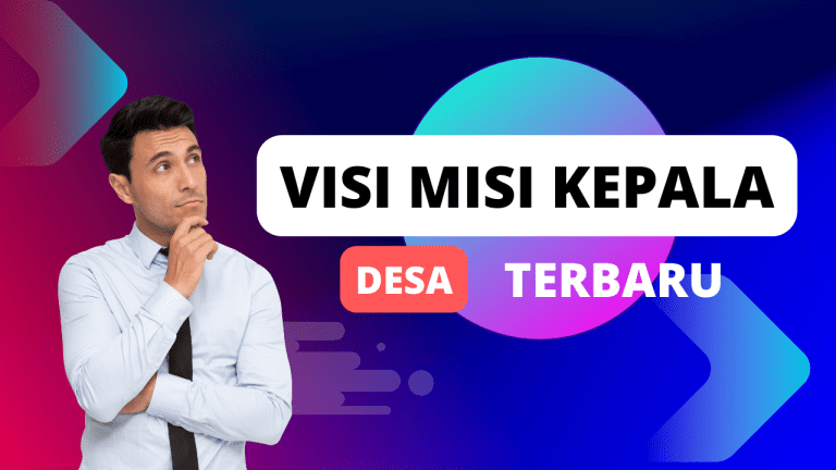 Visi Misi Kepala Desa